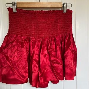 Red Koch Erica skort!